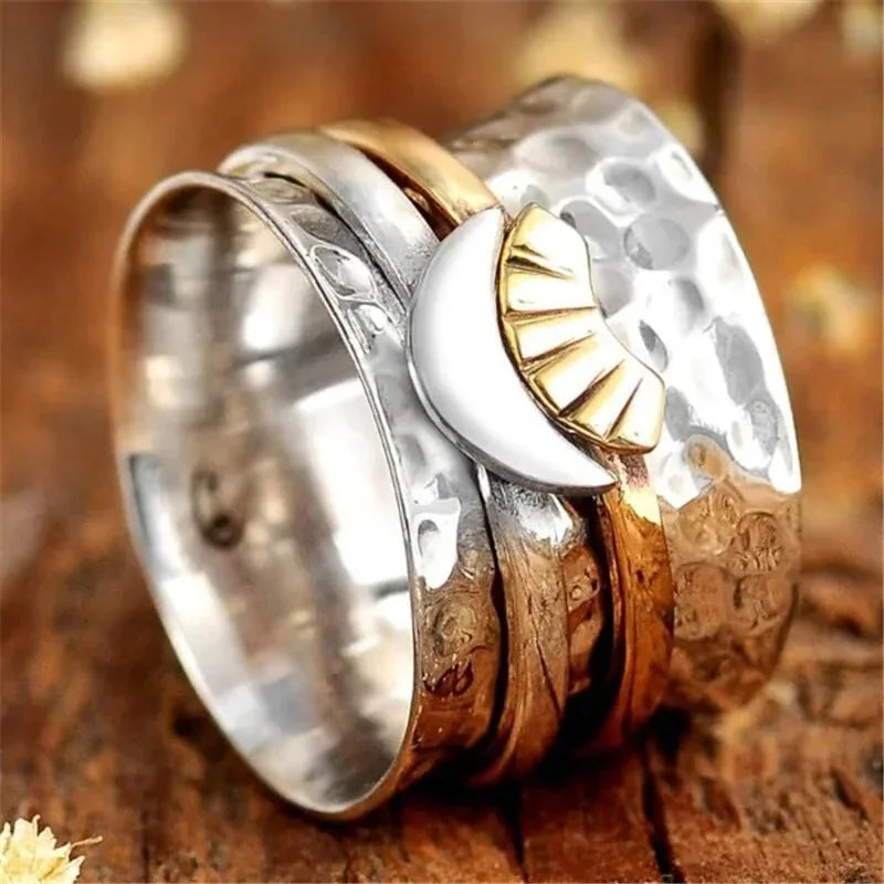 Simple Moon Rotating Ring