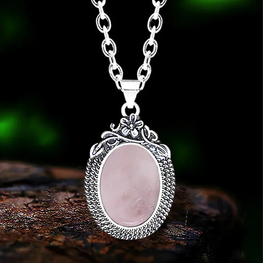 Natural Quartz Stone Necklace
