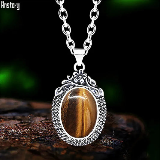 Natural Tigers Eye Necklace