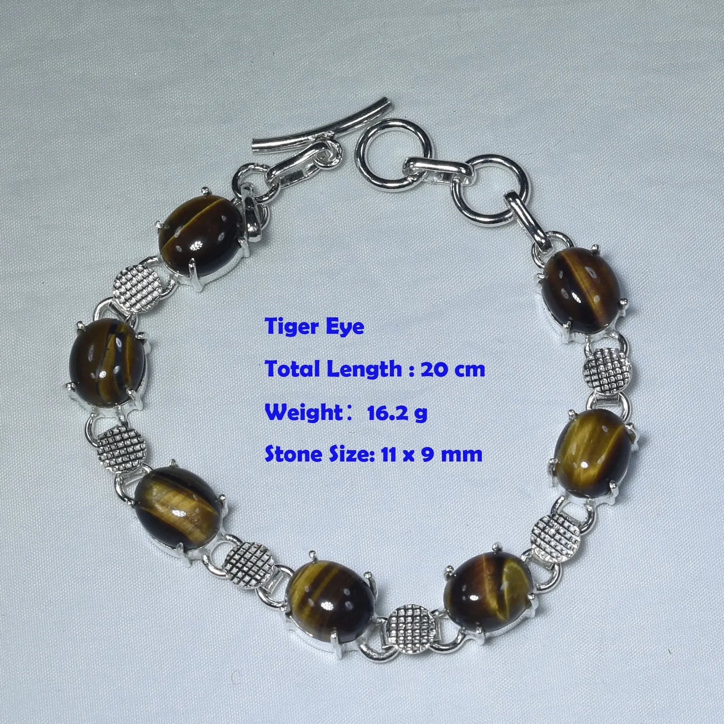 Genuine Pyrite Ruby Apatite Peridot Emerald   Bracelet  Silver  Overlay over Copper
