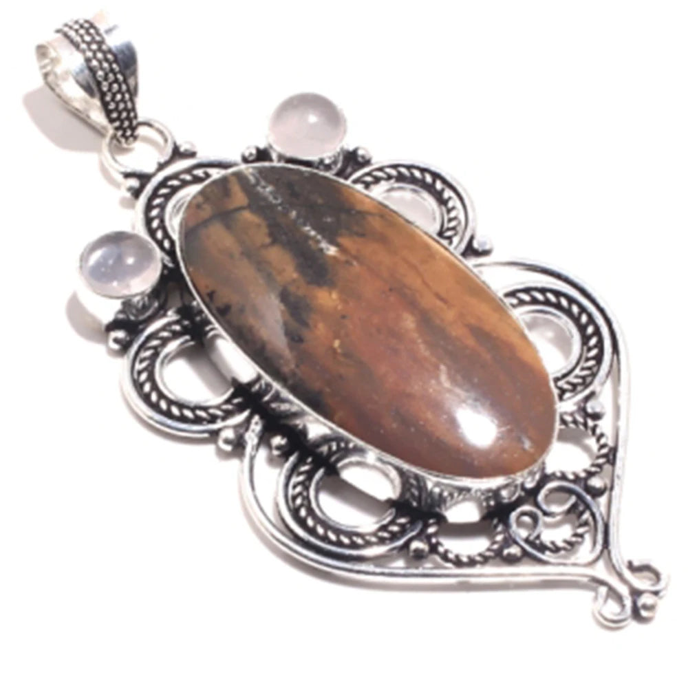White Opal  Bracelet   Silvers Overlay over Copper , 21.5 cm, B2056