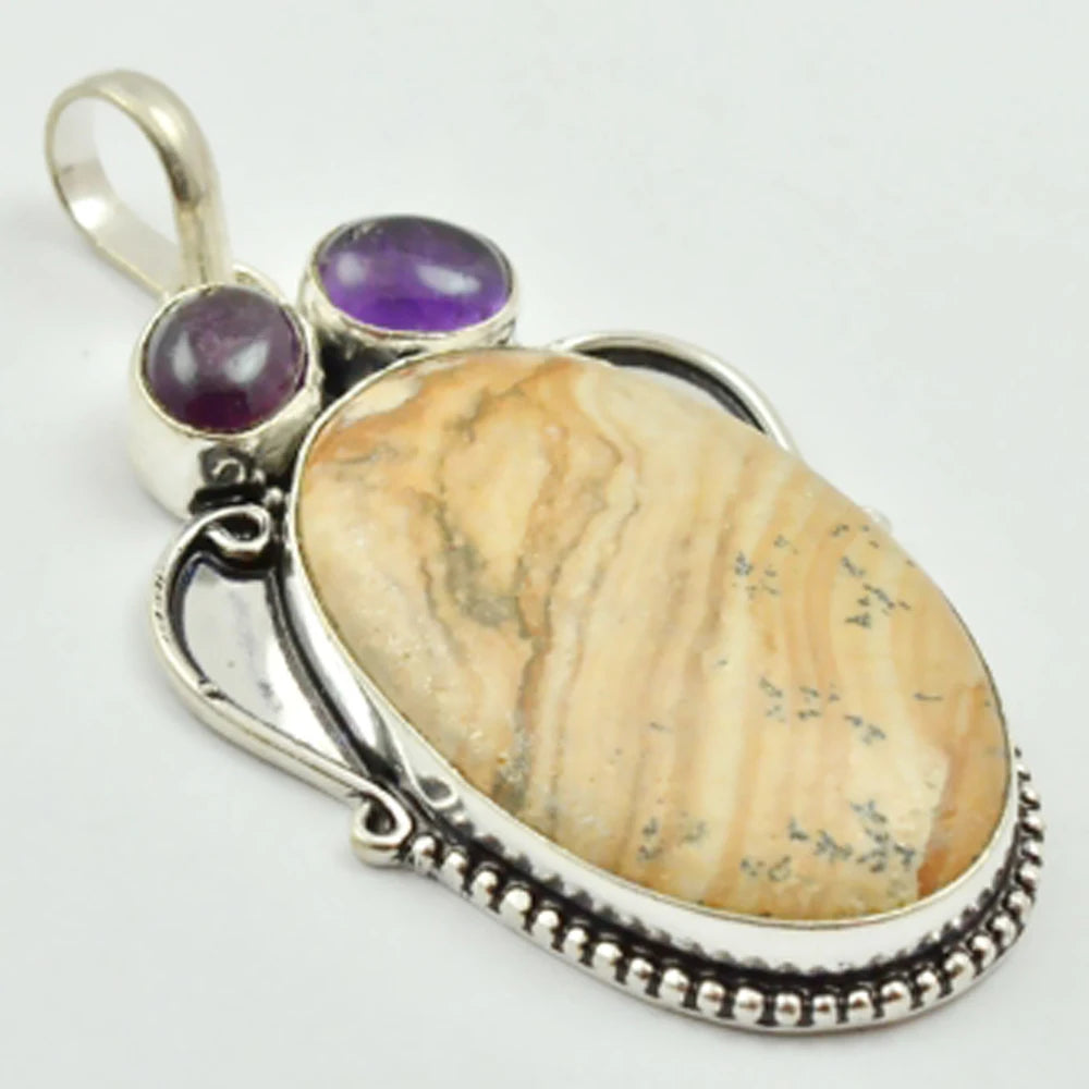 Genuine Tiger Eye   Bracelet  Silvers  Overlay over Copper,  21 cm , B4470