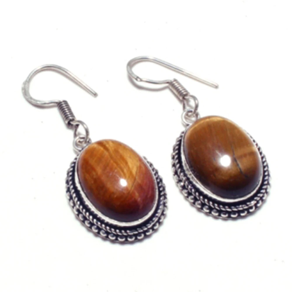 Tiger Eye   Bracelet   Silvers Overlay over Copper , 21.5 cm, B2218