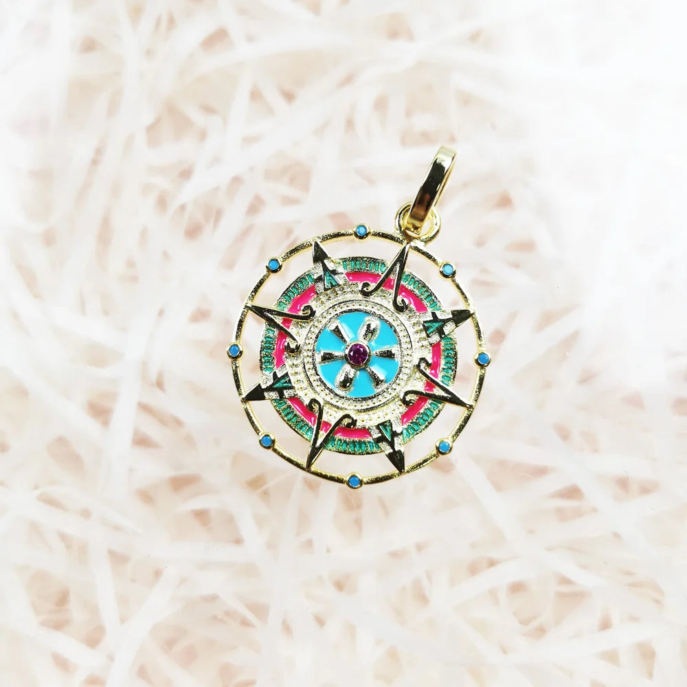 Pendant Karma Wheel
