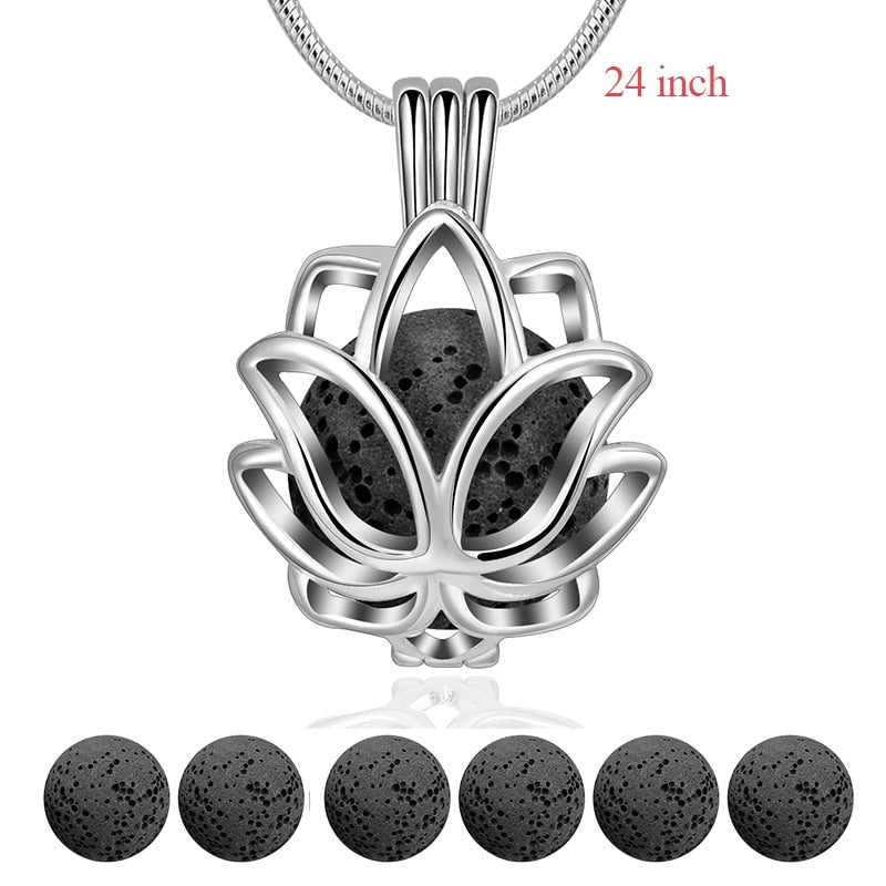 14mm Lotus Blossom Pendant