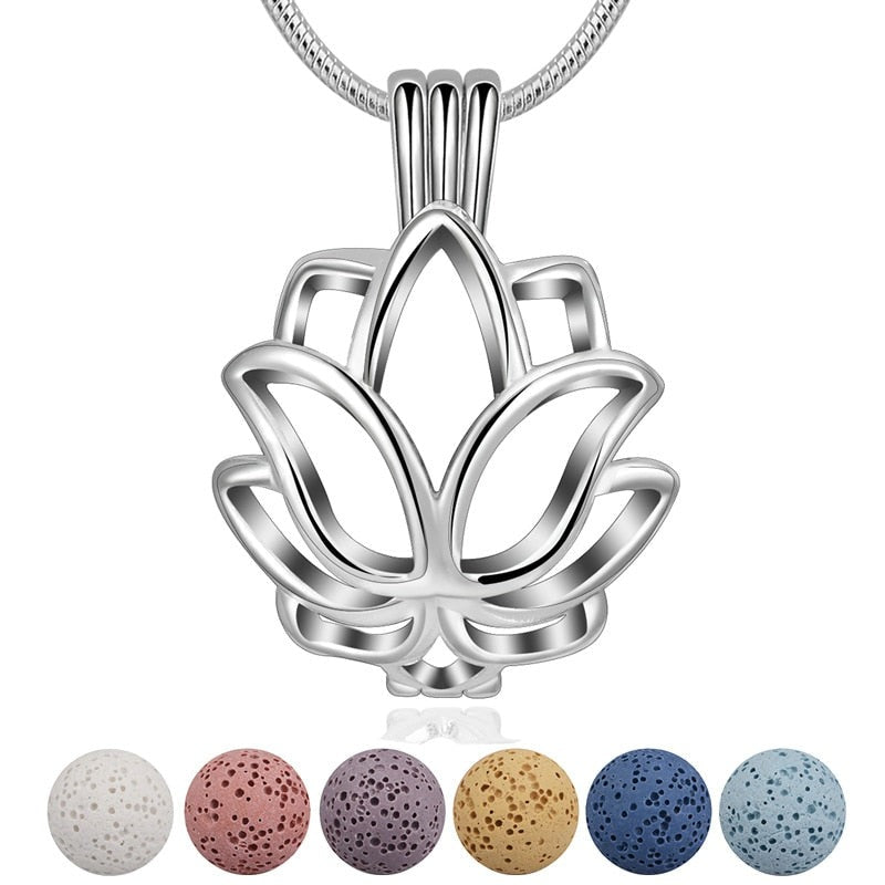 14mm Lotus Blossom Pendant