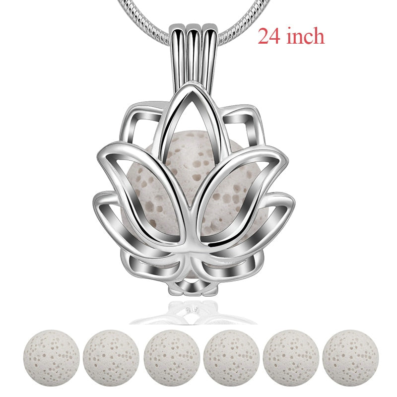 14mm Lotus Blossom Pendant