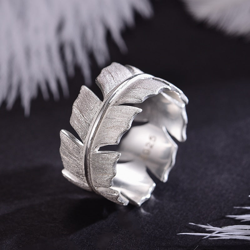 Lotus Fun Soft Feather Ring