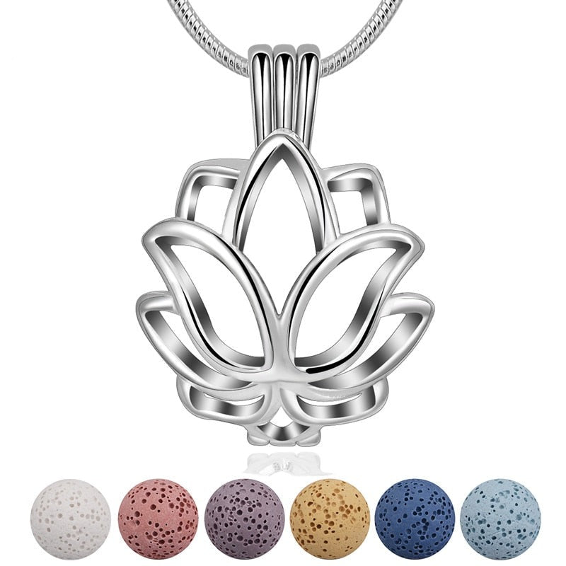 14mm Lotus Blossom Pendant