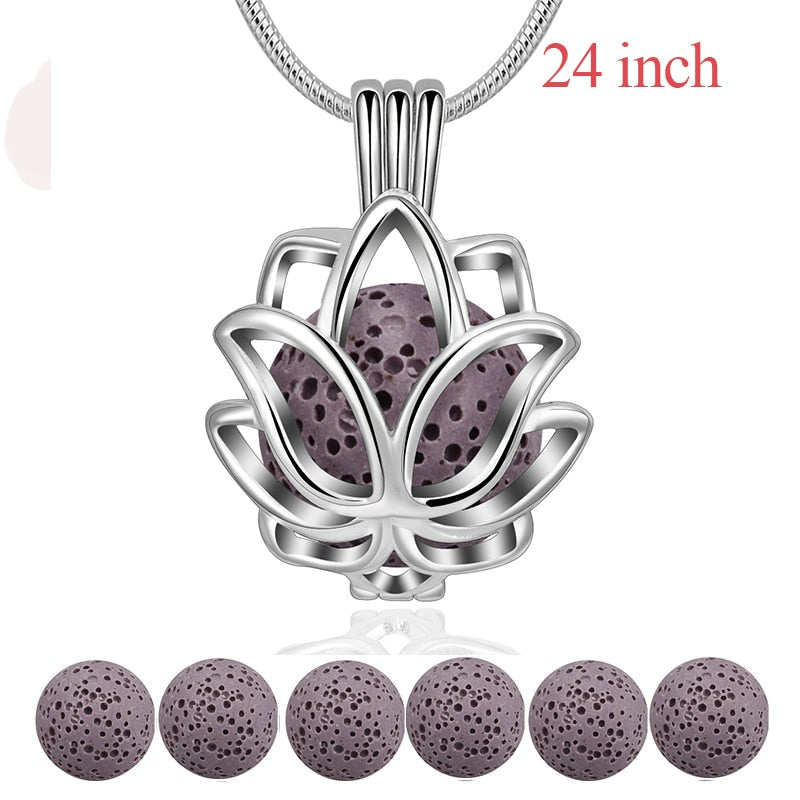 14mm Lotus Blossom Pendant