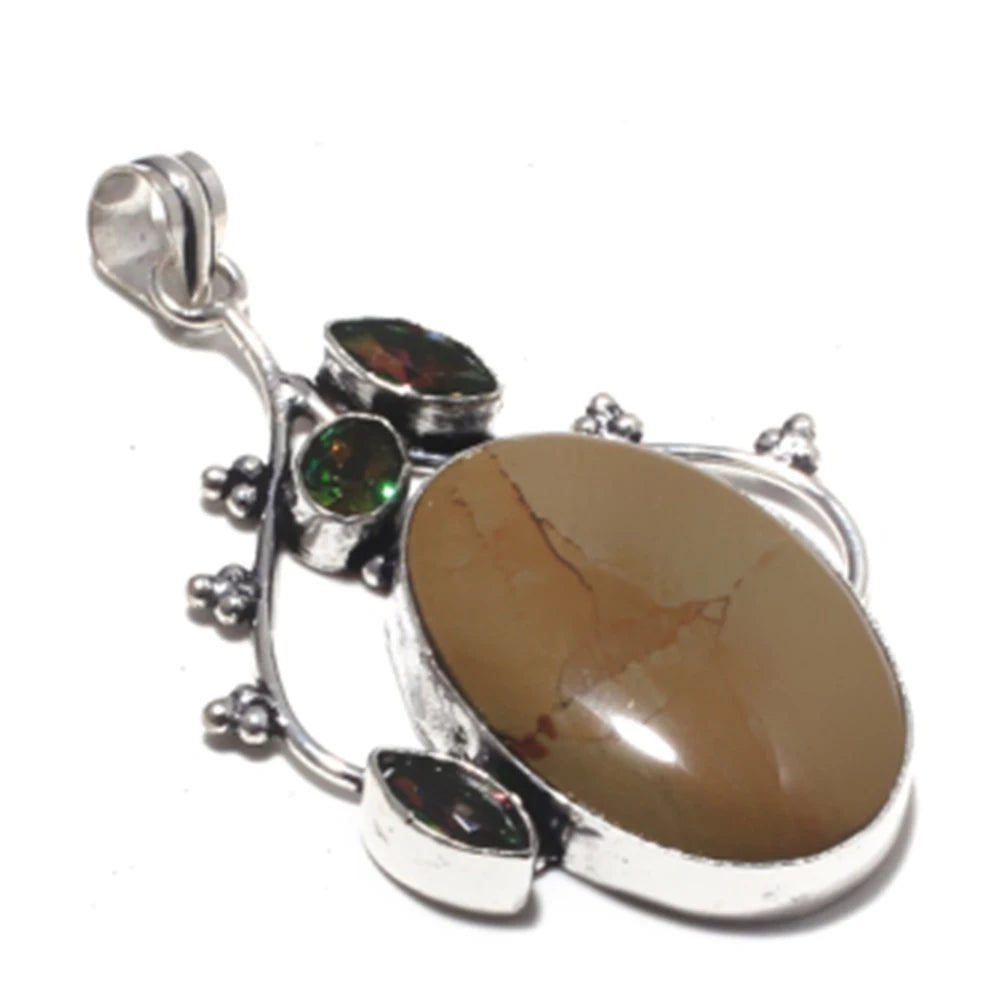 Black Onyx    Bracelet   Silvers Overlay over Copper ,  22.3 cm,