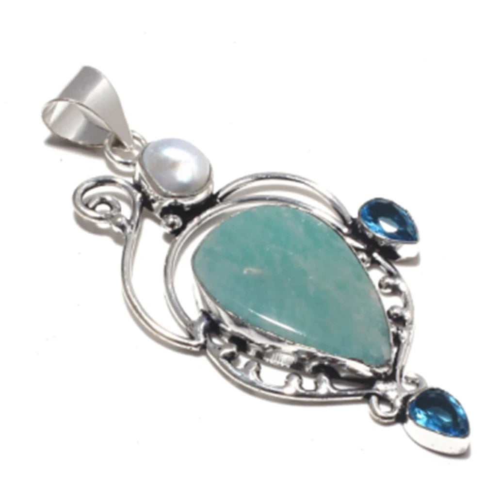 White Opal  Bracelet   Silvers Overlay over Copper , 21.5 cm, B2056