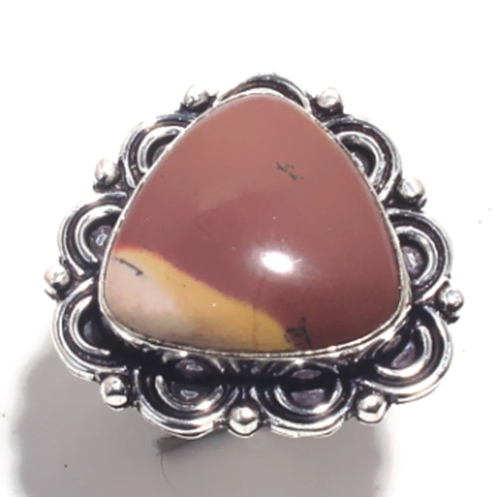 Genuine Turquoise Selenite Black Onyx Coral Shiva Eye Tiger Eye Sunstone Botswana Agate  Bracelet  Silvers Copper