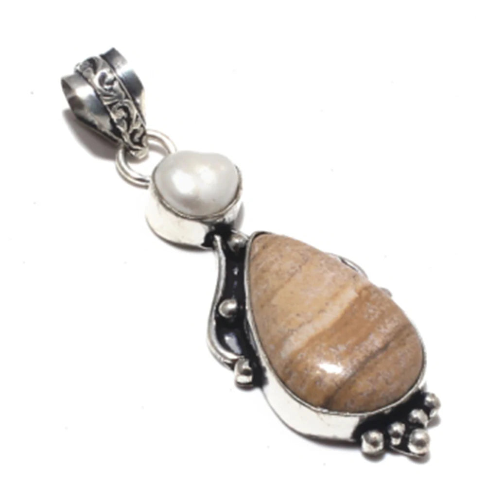 White Opal  Bracelet   Silvers Overlay over Copper , 21.5 cm, B2056