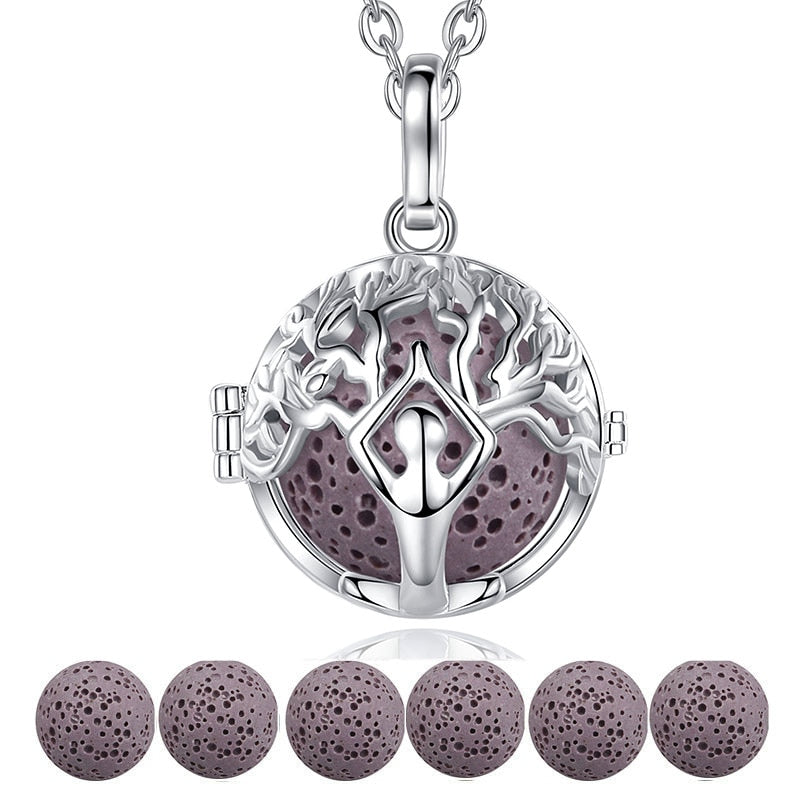 18mm Yoga Tree of Life Pendant