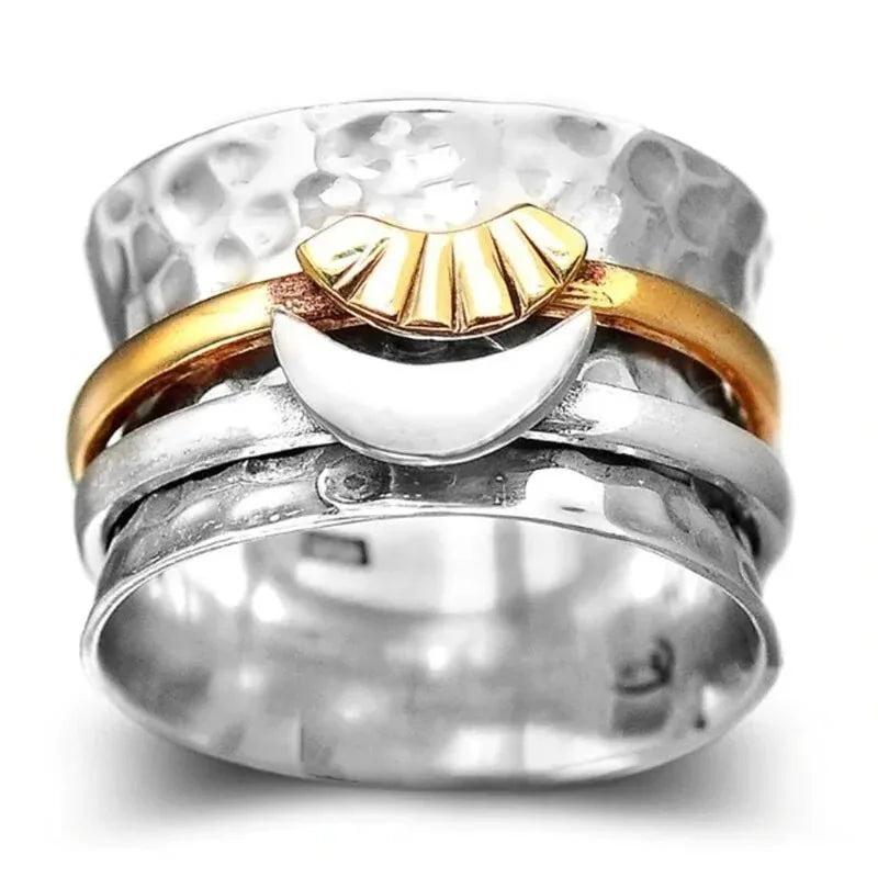Simple Moon Rotating Ring