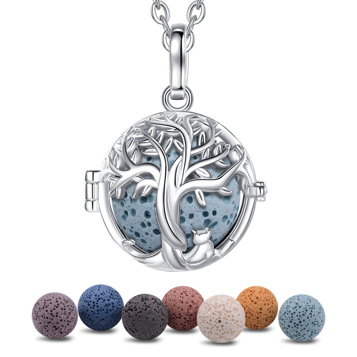 18mm Yoga Tree of Life Pendant