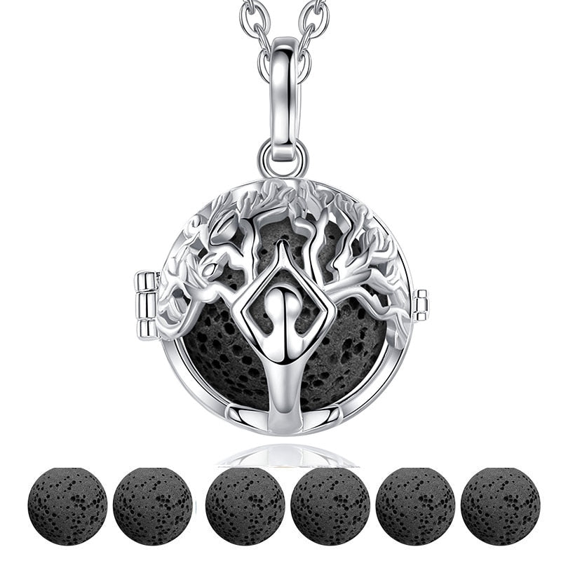 18mm Yoga Tree of Life Pendant