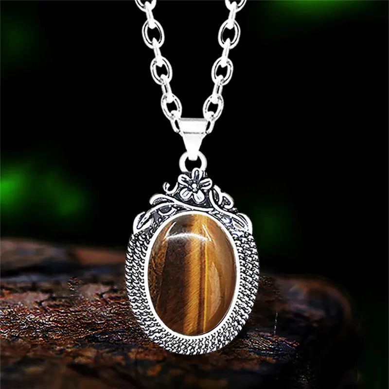 Natural Tigers Eye Necklace