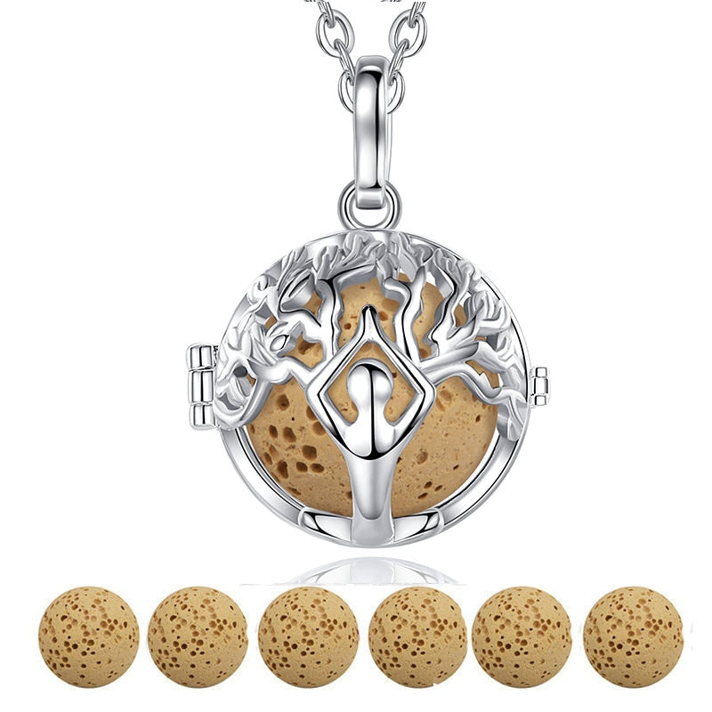 18mm Yoga Tree of Life Pendant