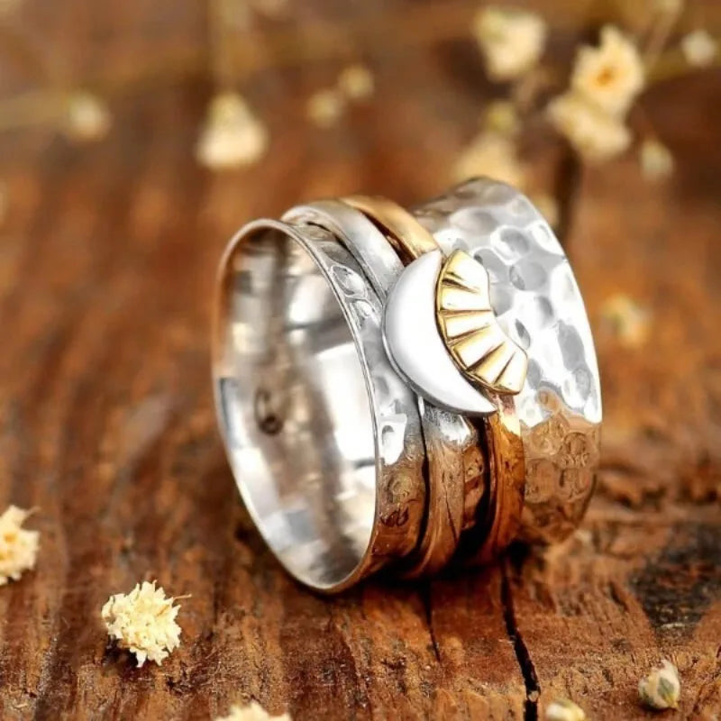 Simple Moon Rotating Ring