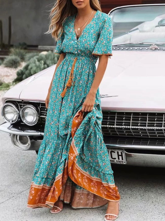 Jessie Maxi Boho Dress